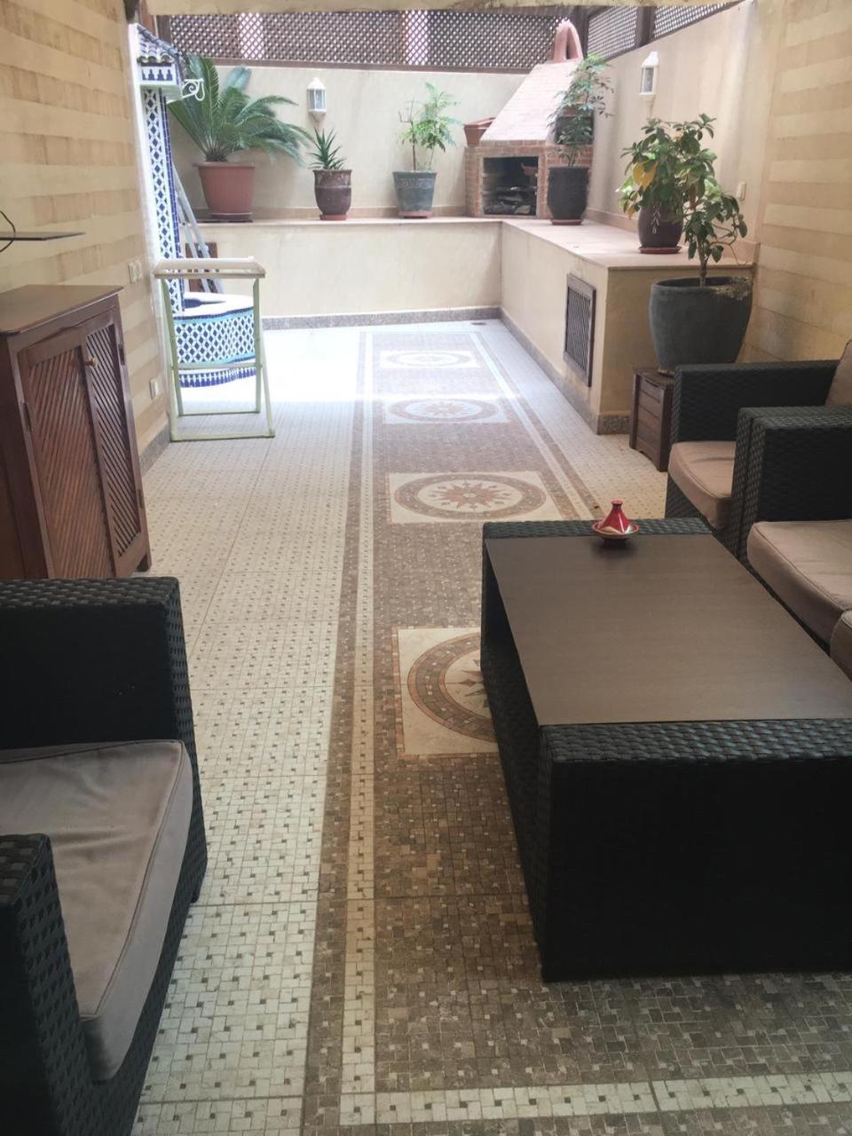 Stylish Gueliz Apartment With Beautiful Terrace Marrakesh Exterior photo