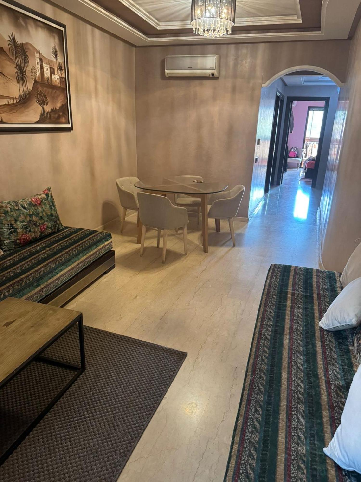 Stylish Gueliz Apartment With Beautiful Terrace Marrakesh Exterior photo